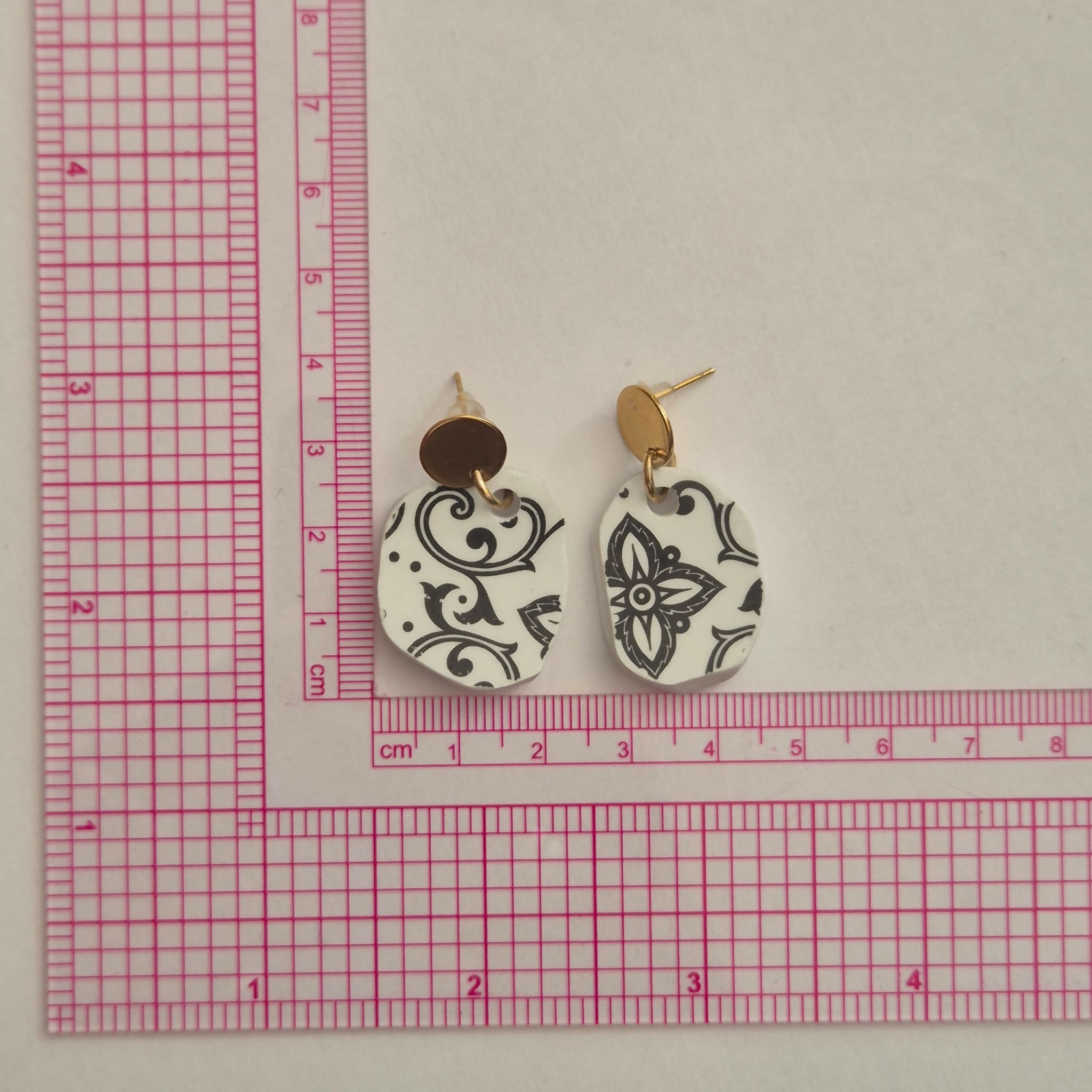 Recycled Ceramic Earring