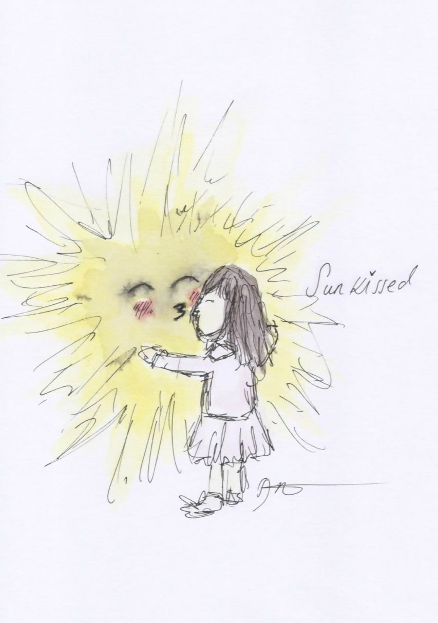 ‘Sun Kissed’ Watercolour Print