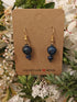 Lapis Lazuli Crystal Earrings