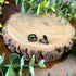 Witch Hat and Cauldron Wooden Earrings