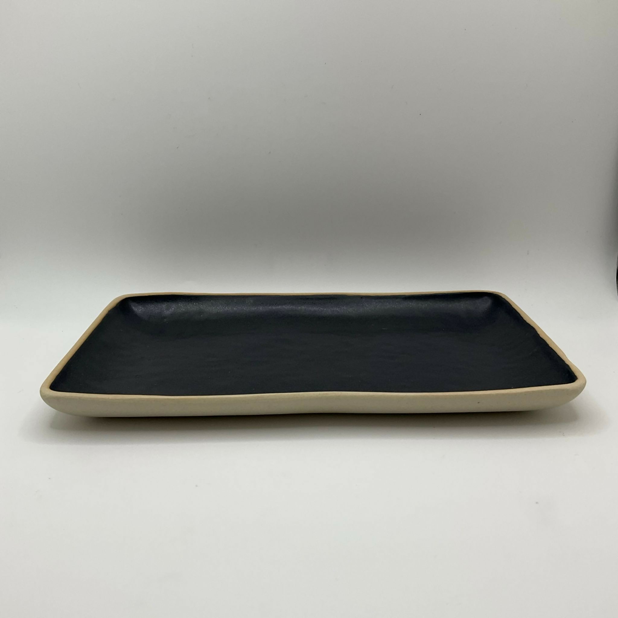 Black Big Rectangle Plate