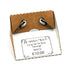 Long Tail Tit Stud Earrings
