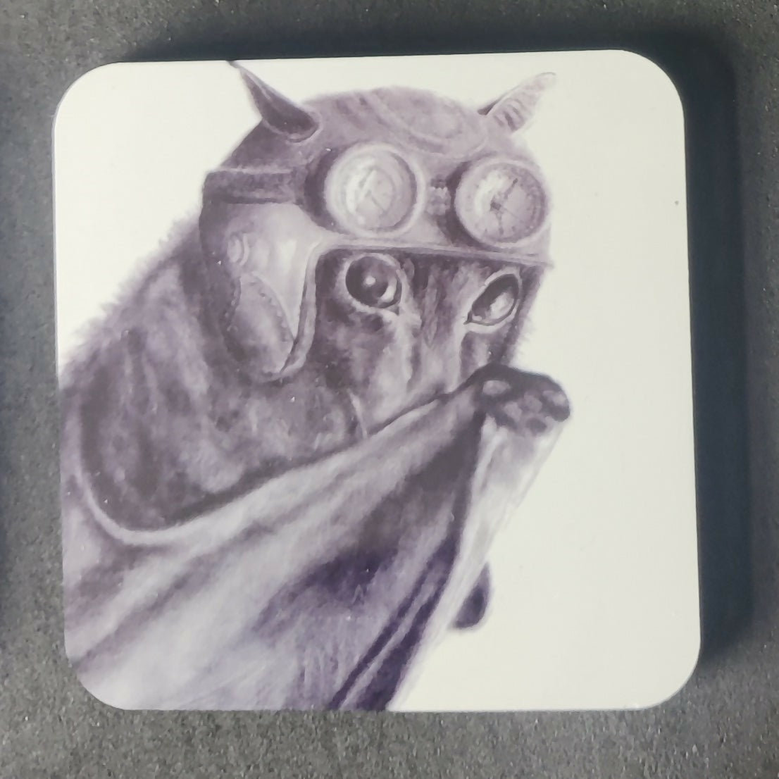Steampunk Bat Coaster