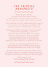 30s Mini Manifesto Art Print