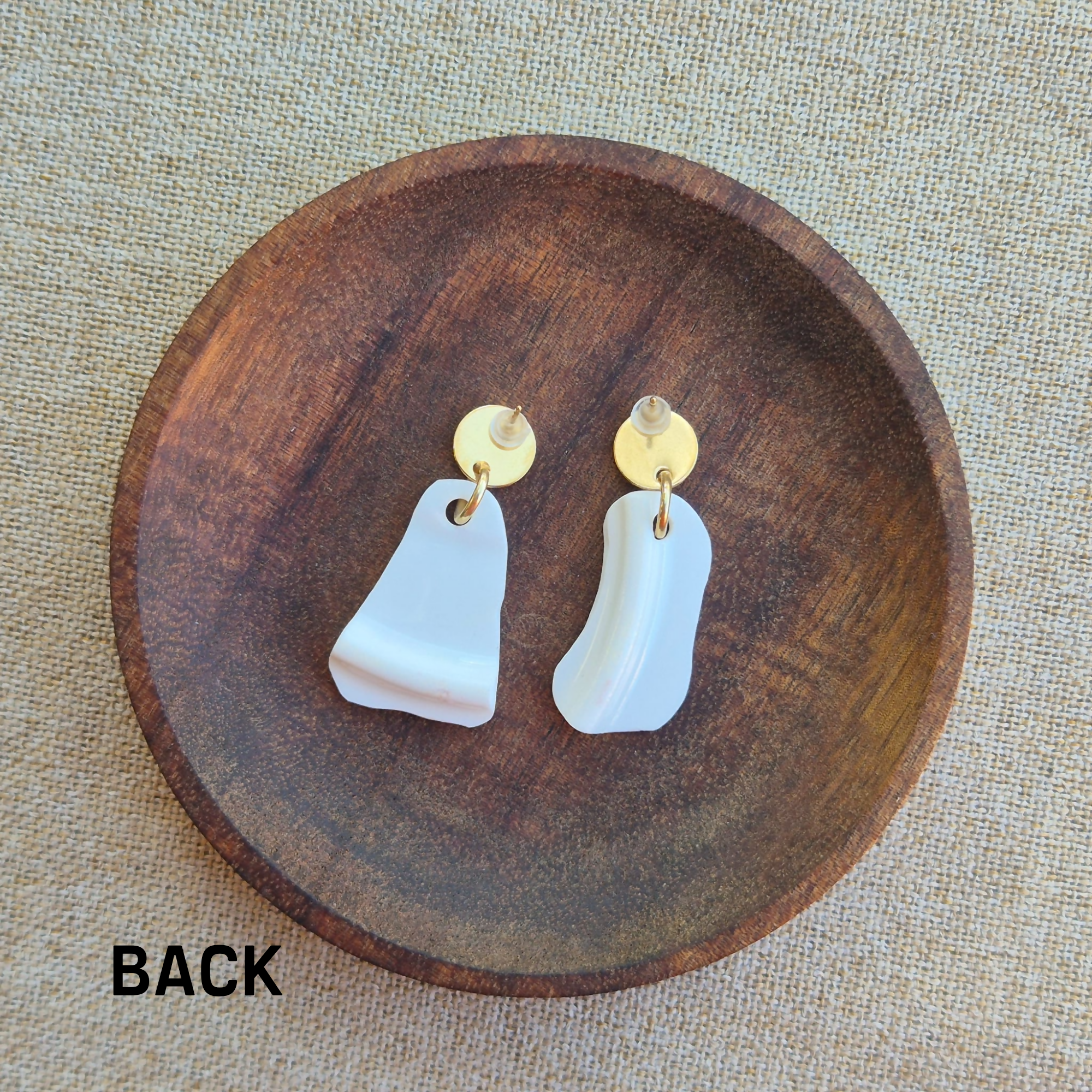 Recycled Ceramic Earring