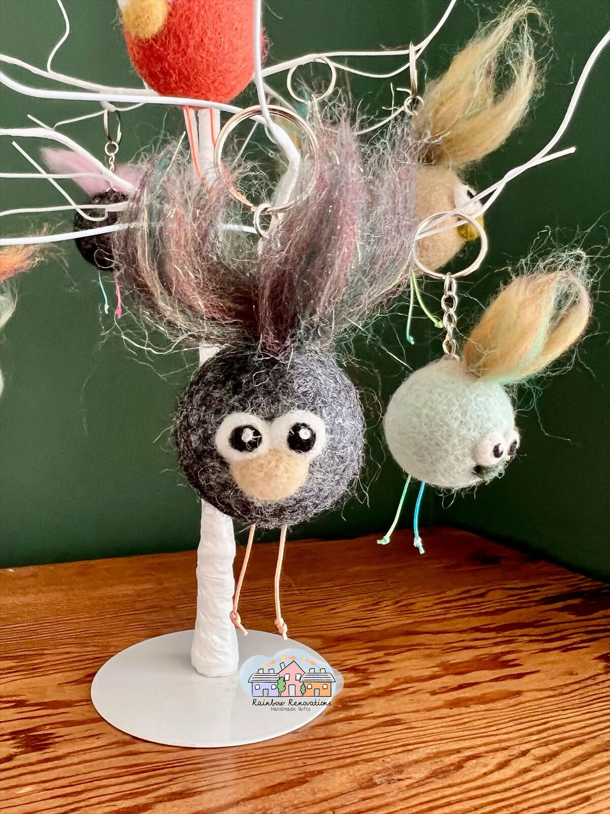 Feltball Fuzz Budz Keyring