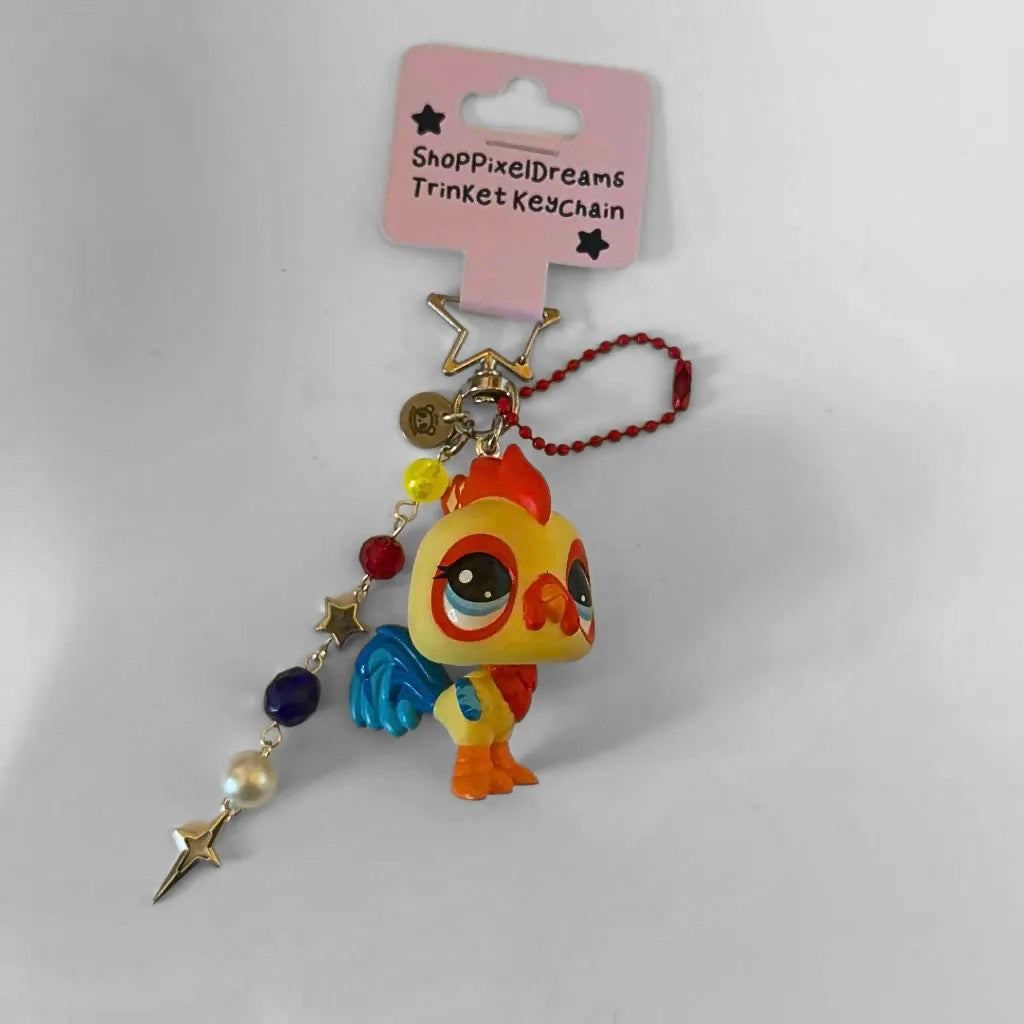 Little Chicken Handmade Trinket Keychain