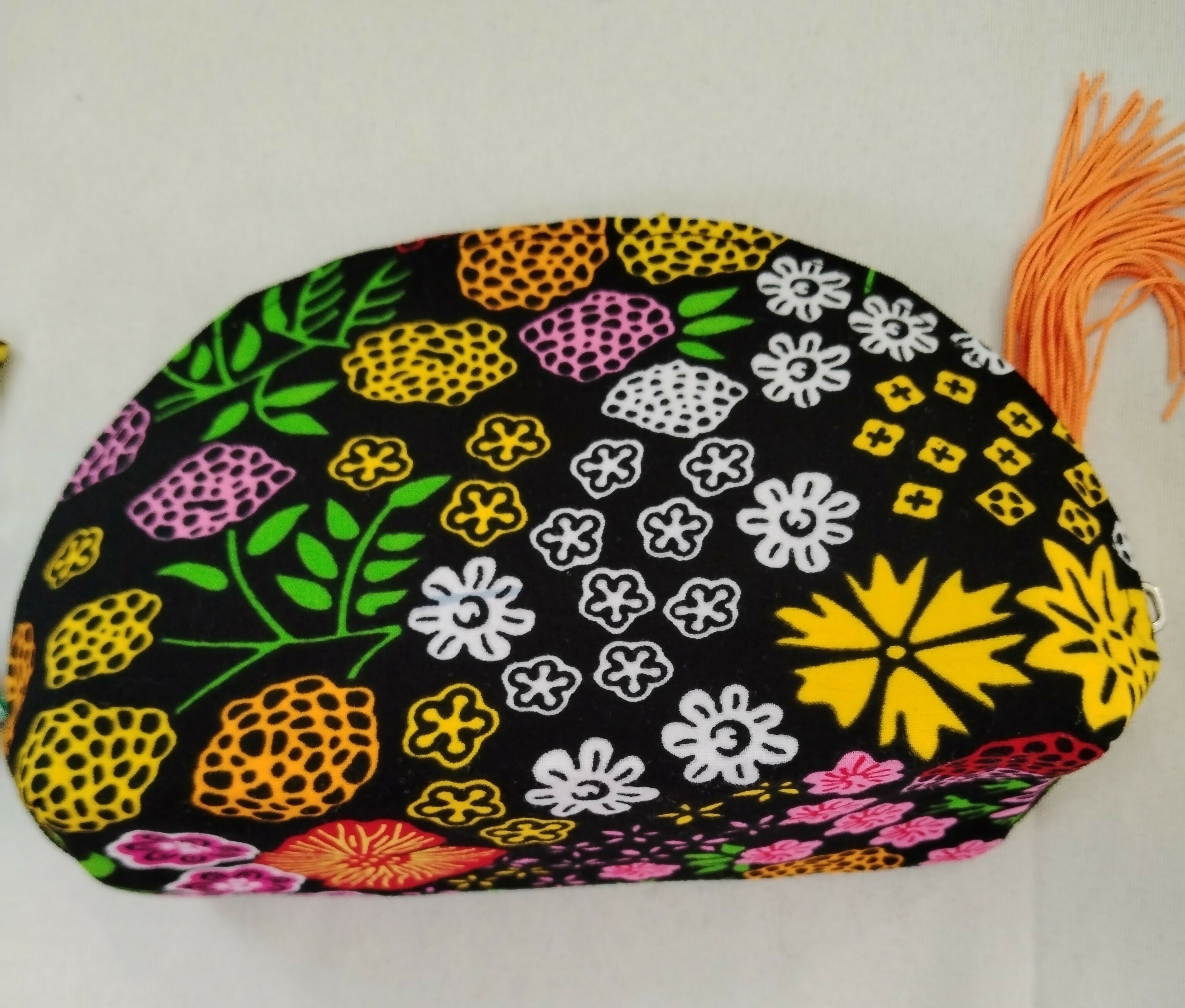 Cosmetic Pouch with wipe clean Vinyl Lining various prints