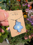 BLUE HYDRANGEA NECKLACE