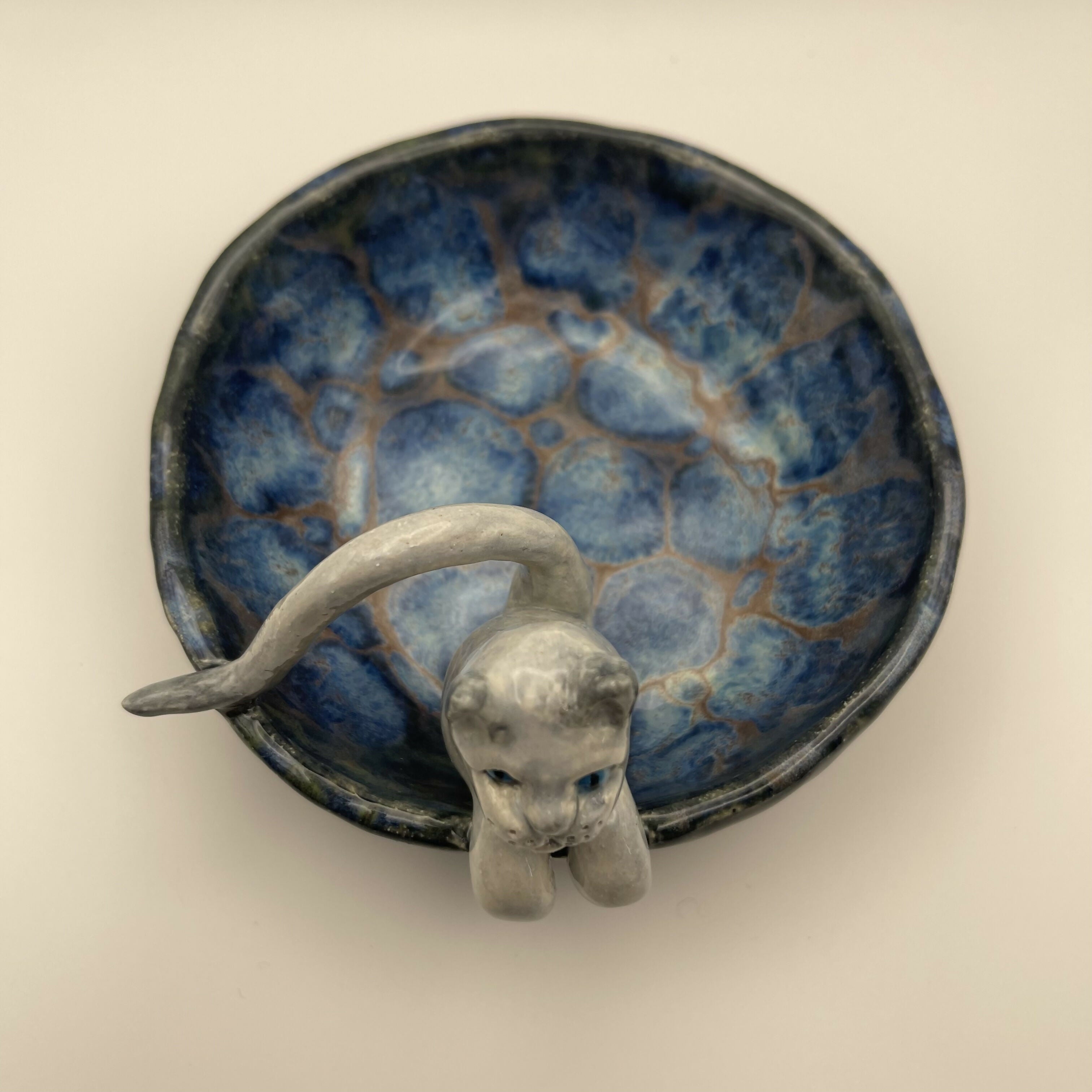 Watchful Cat Bowl