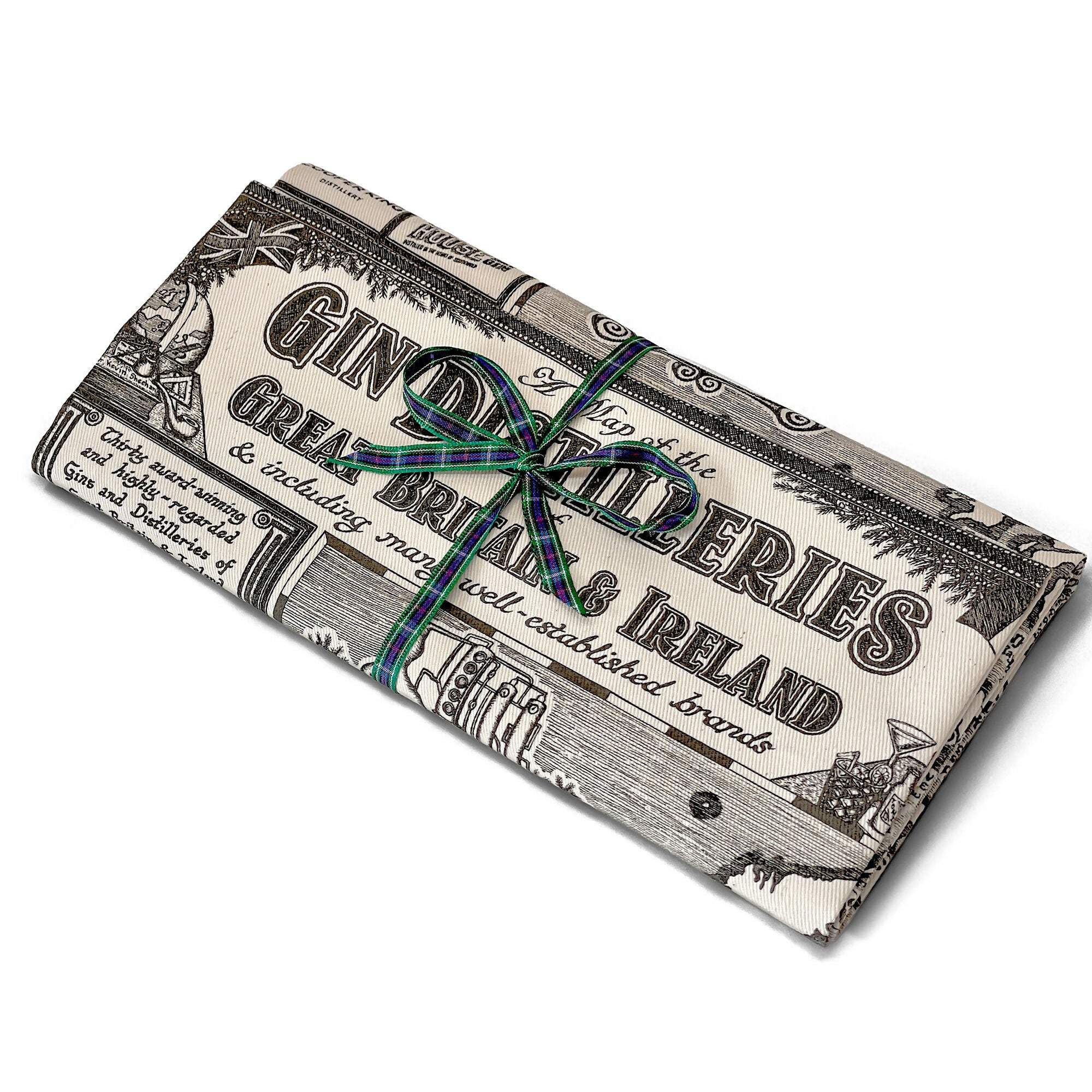 Gins of Britain & Ireland Tea Towel