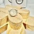 WHITE MOONSTONE RING SIZE N