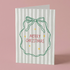 Merry Christmas Wreath Card