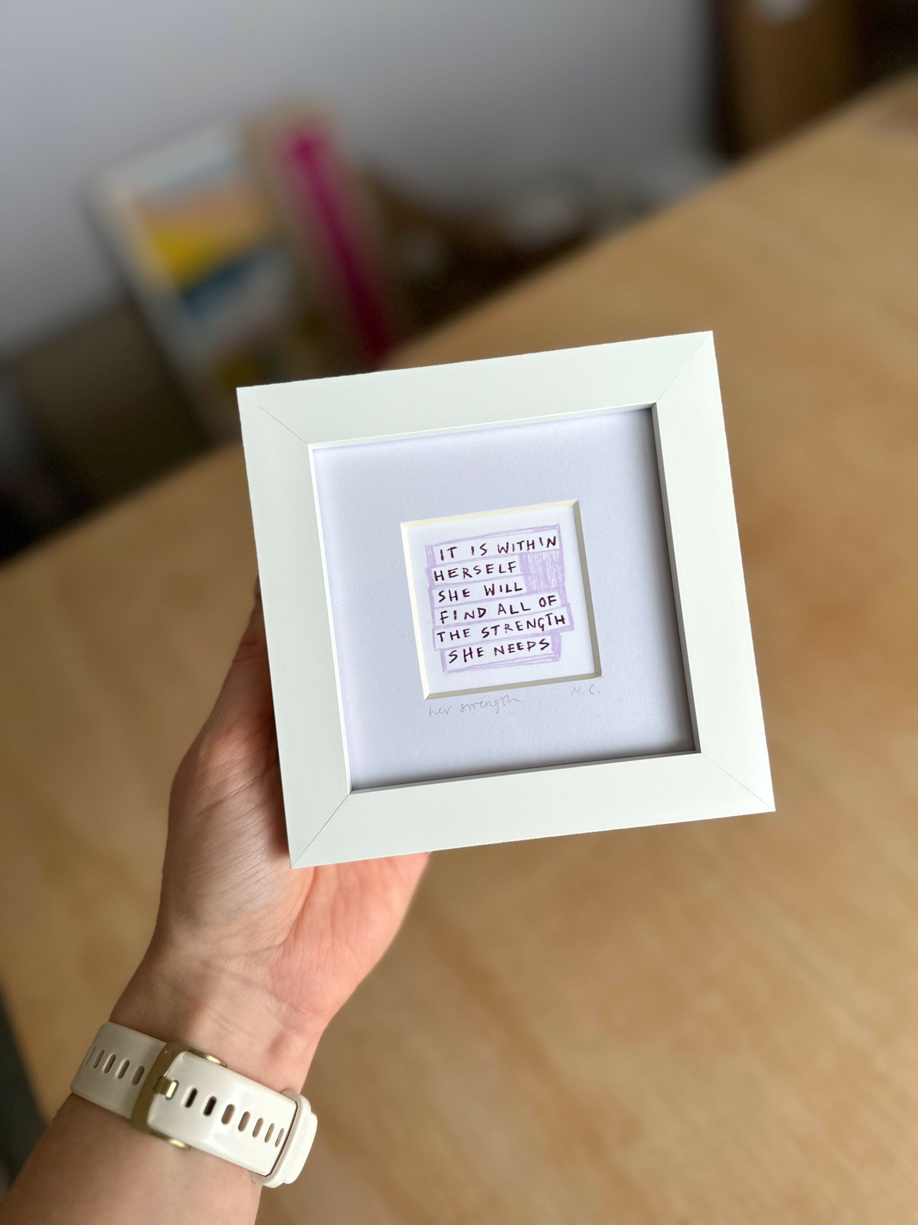 Inner Strength Mini Print
