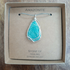 Amazonite Wire Wrapped Pendant