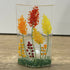 Fused Glass Flower Tealight