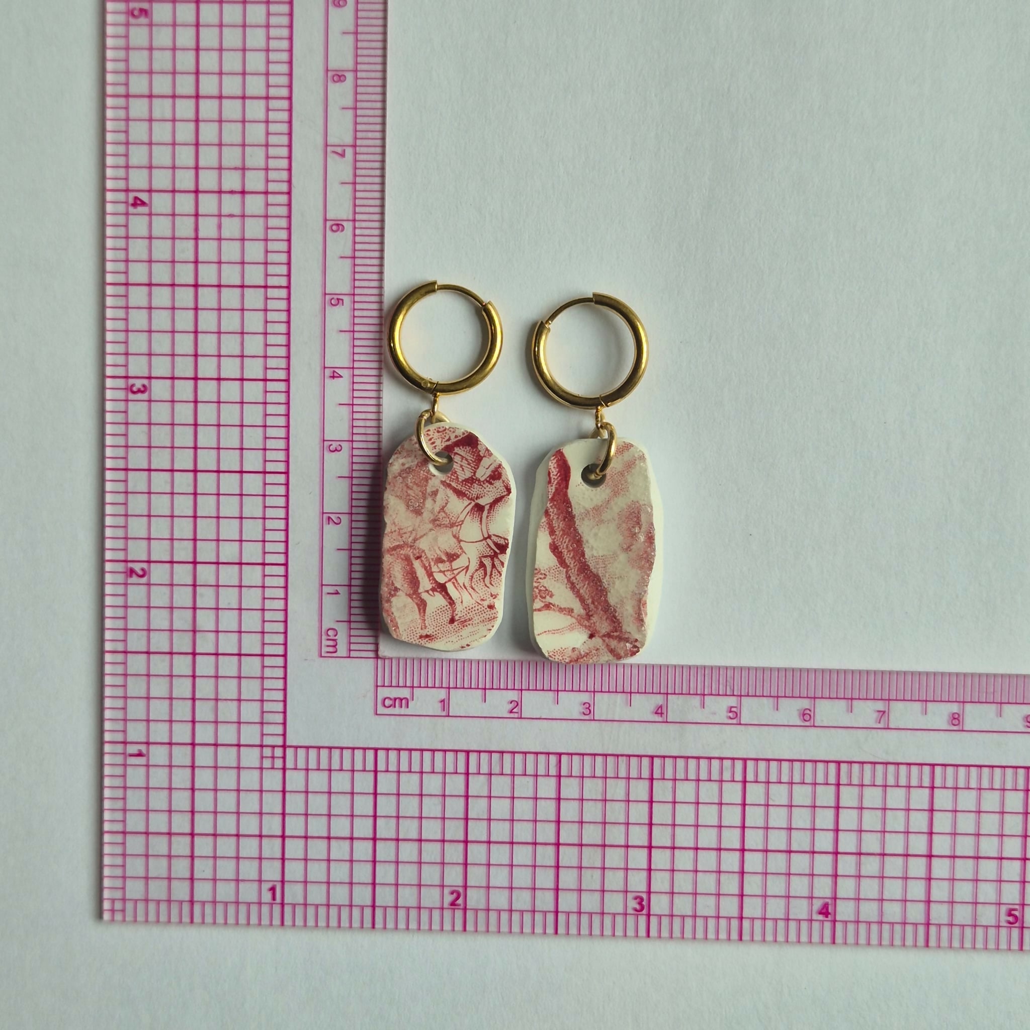 Recycled Ceramic Earring