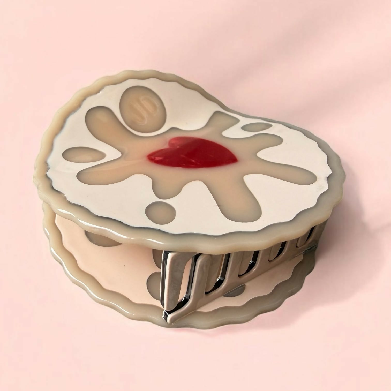 Jammy Dodger Biscuit - Hair Claw