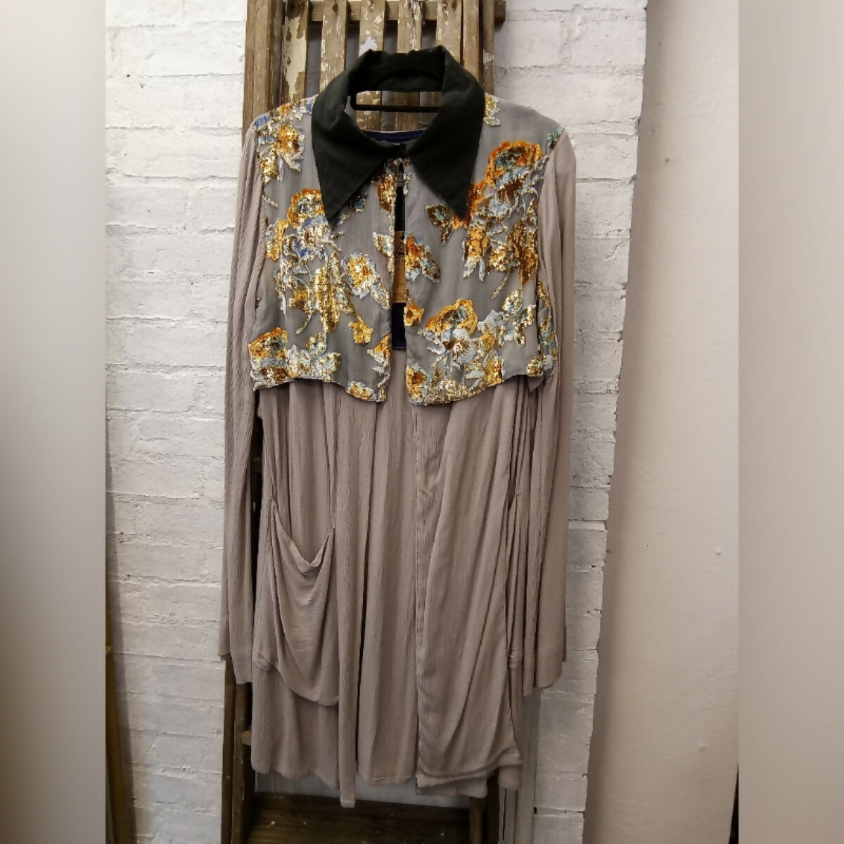 MALIA LONG SLEEVE SHIRT DRESS