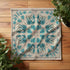 Skulls & Leaves in Tiles Bandana