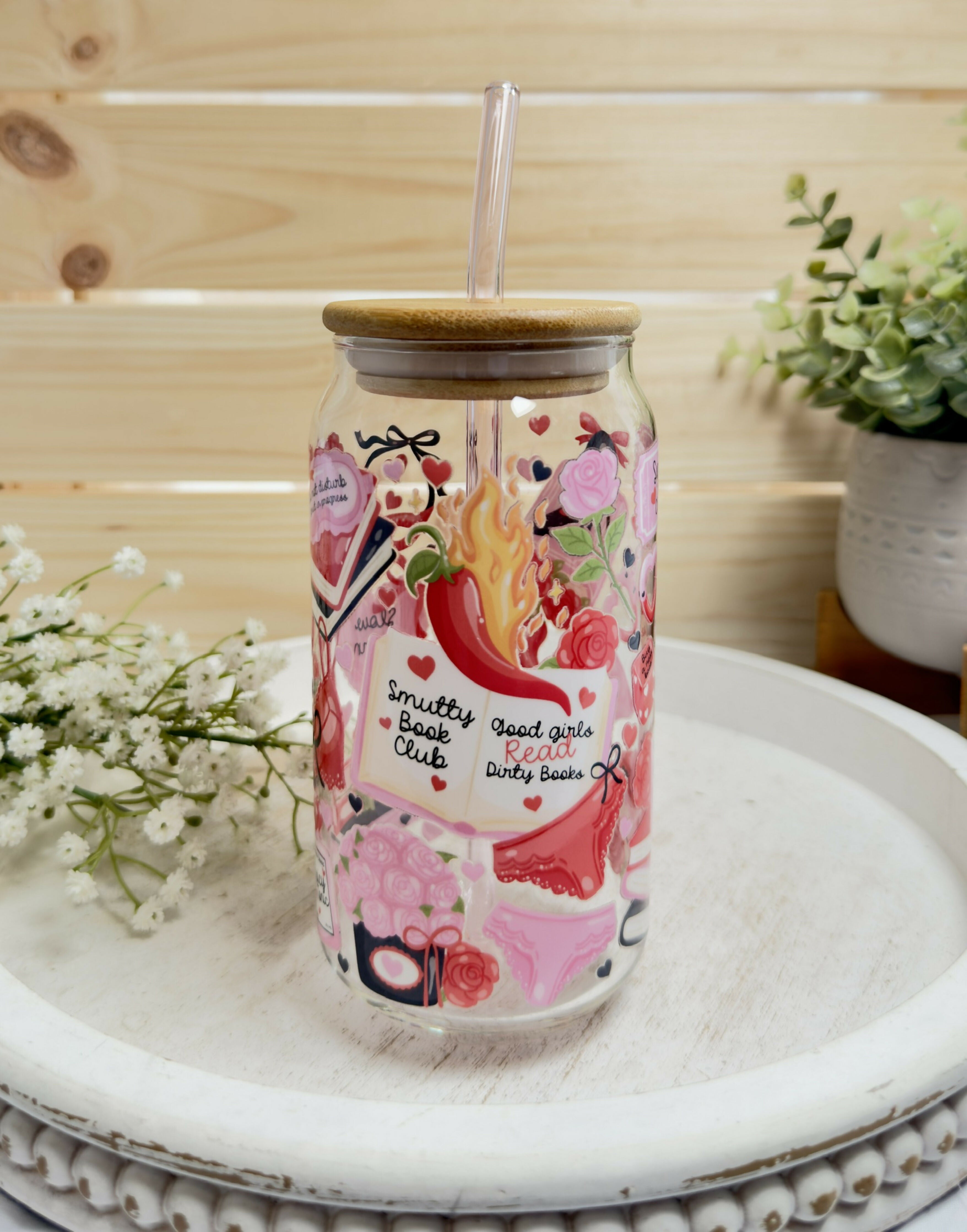 Glass Can Smutty Book Club Spicy Romance