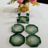 HANDMADE COASTERS WITH HOLDER SET