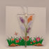 Fused Glass Flower Card