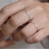 Sterling Silver Dots Ring
