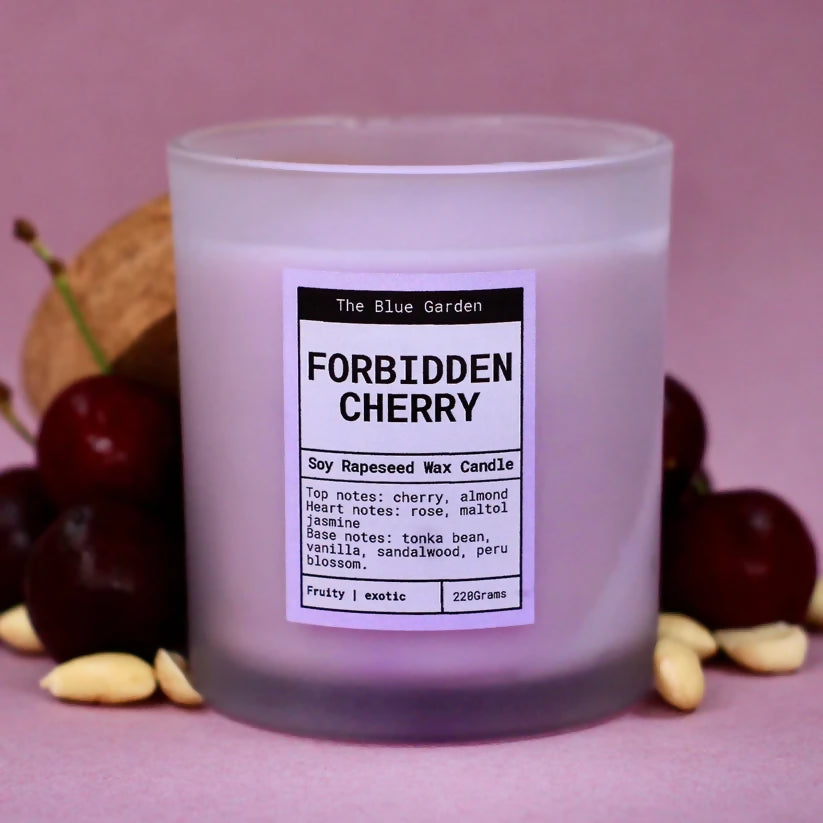 Forbidden Cherry | Natural Wax Scented Candle