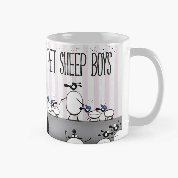 Pet Sheep Boys Ceramic Mug