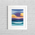 Storm Clouds Over The sea - Mounted Print