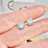 BLUE MOONSTONE STUD EARRINGS