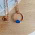 Seaglass Moon Necklace