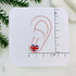 Union Jack Heart Stud Earrings