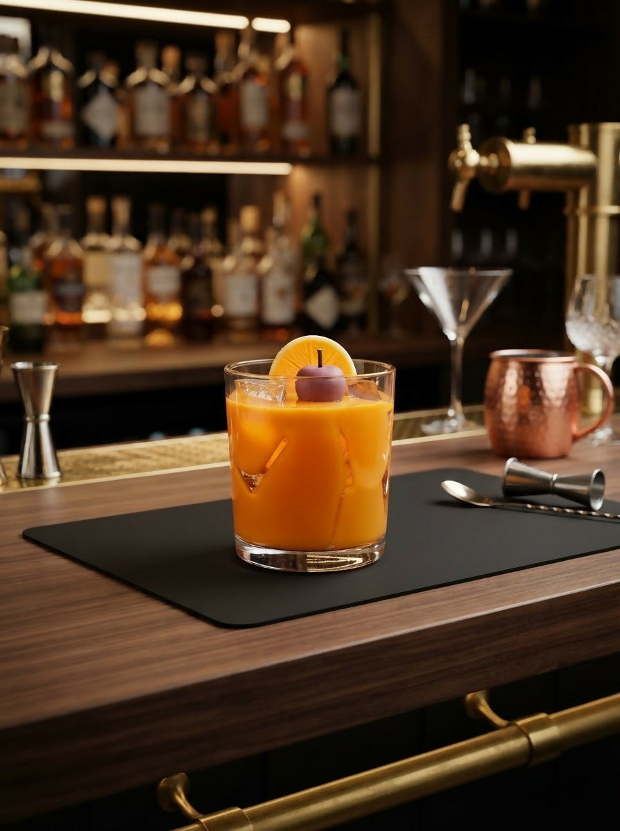 Old Fashioned Inspired Cocktail Candle