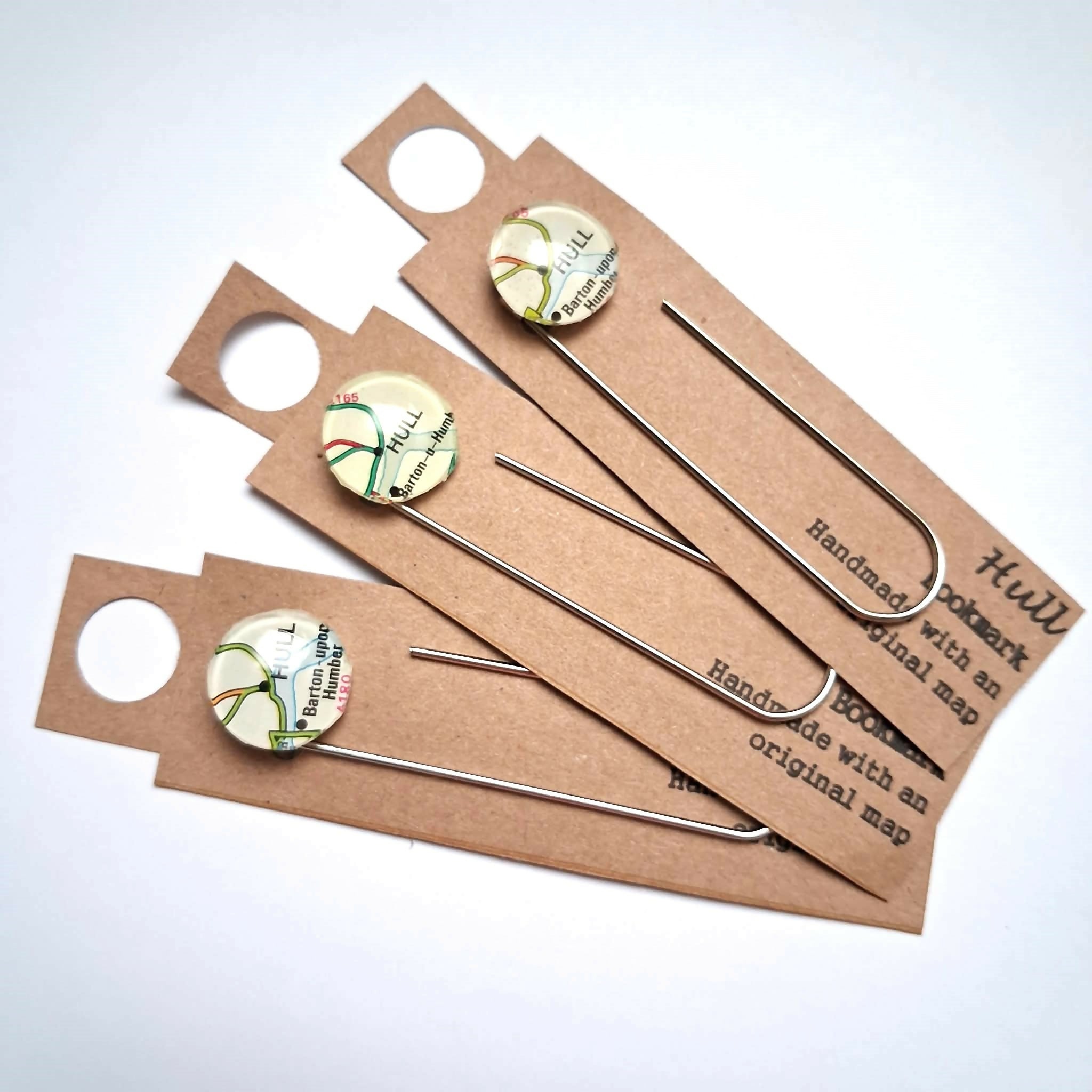 Hull Areas Map Bookmark