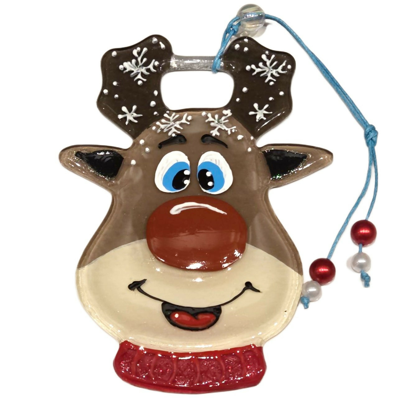 Moose Head Glass Wall Décor