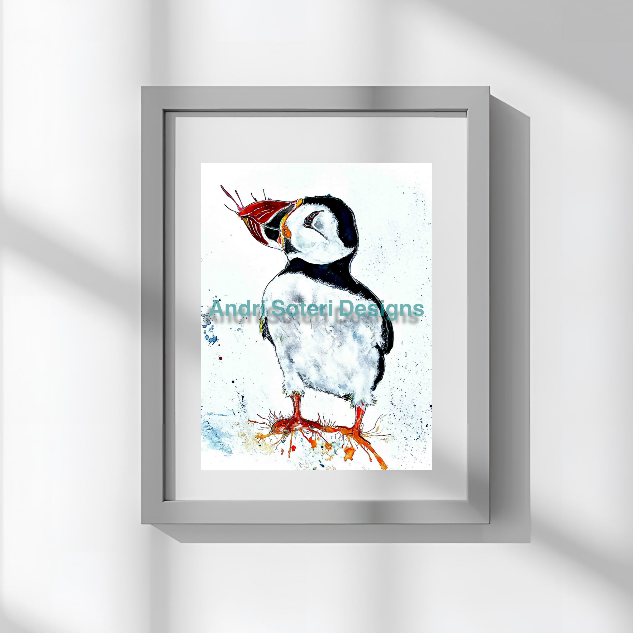 LE PETIT CAPORAL THE PUFFIN, PART OF THE 'ANIMAL ART COLLECTION'