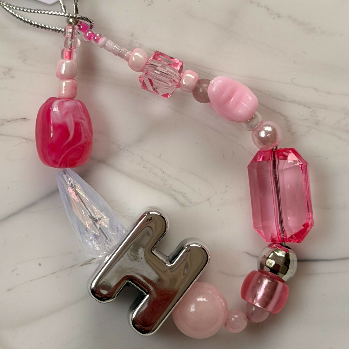 Fifi & Bo Mini Bag Charm Initial H