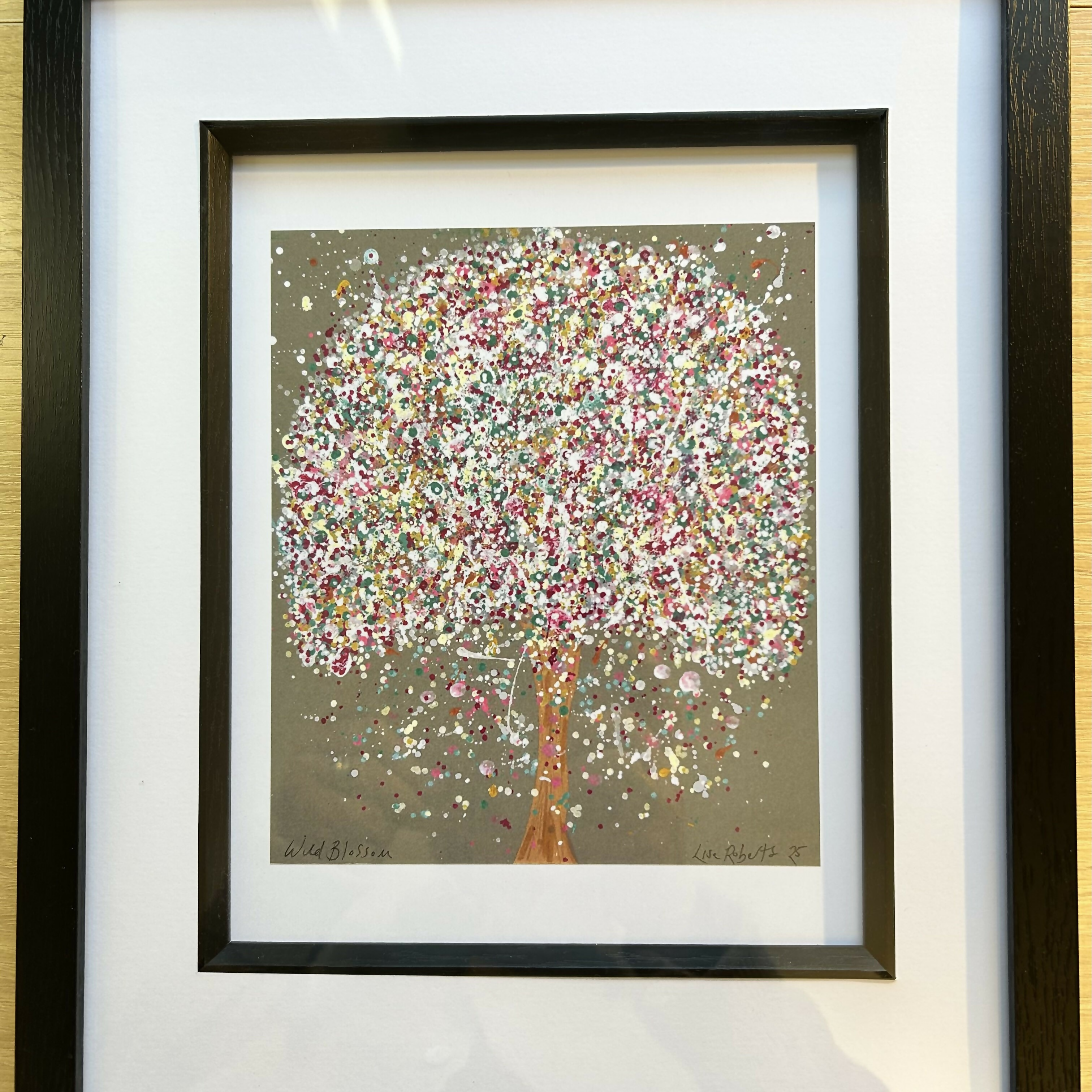 WILD BLOSSOM Signed & Framed Print