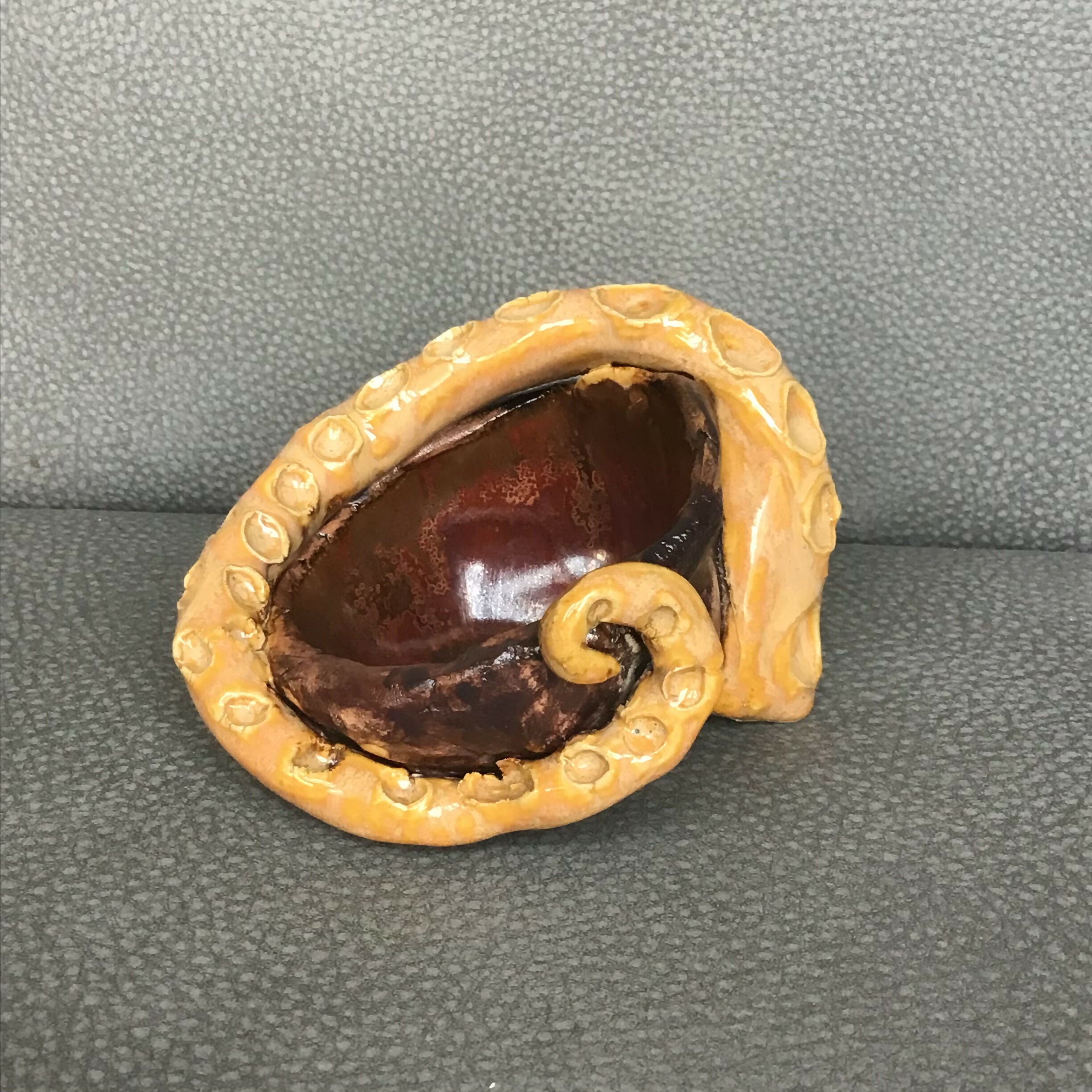 Ceramic Octopus Tentacle Pot