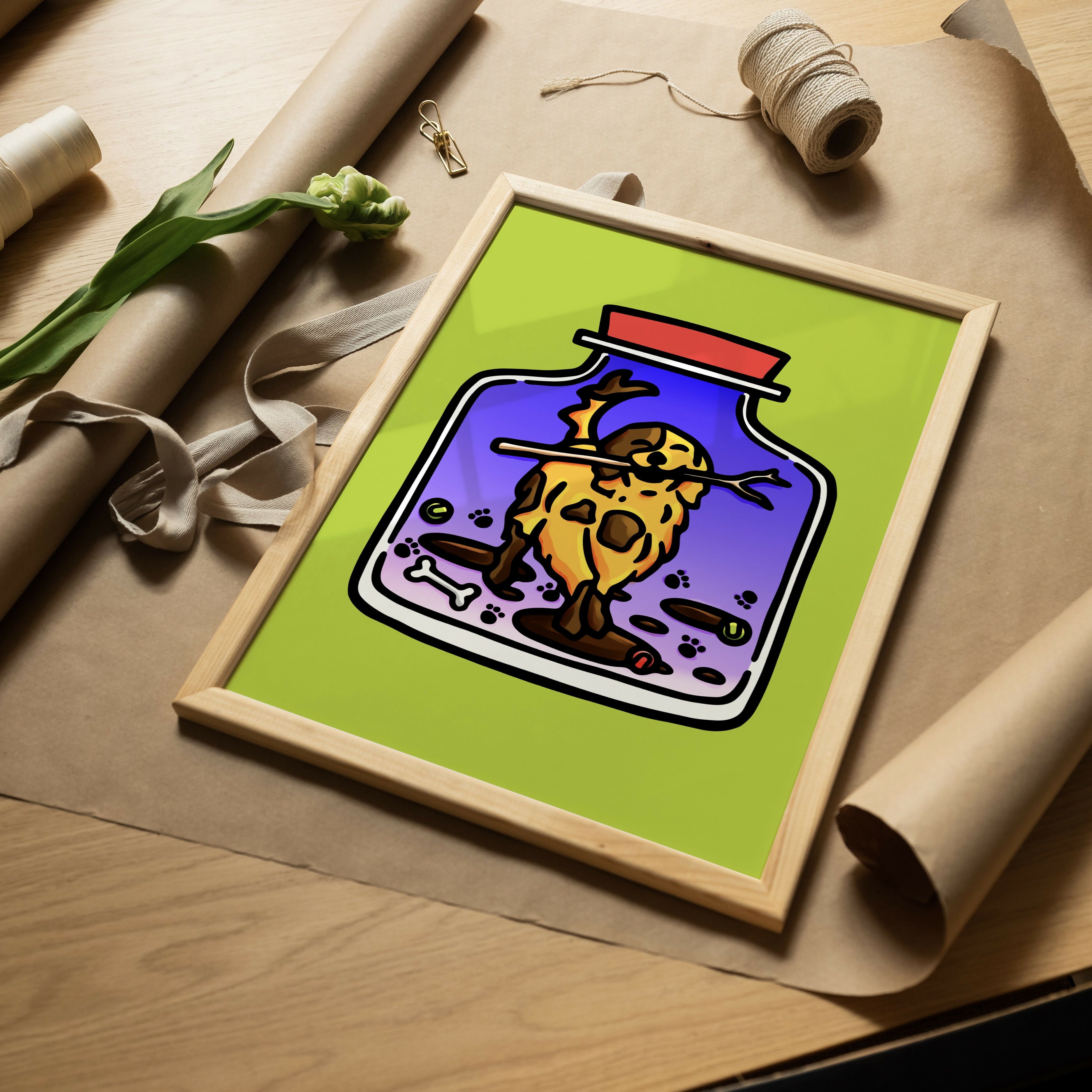Prints - Golden Retriever