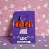 Orange Pumpkin Hoop Earrings