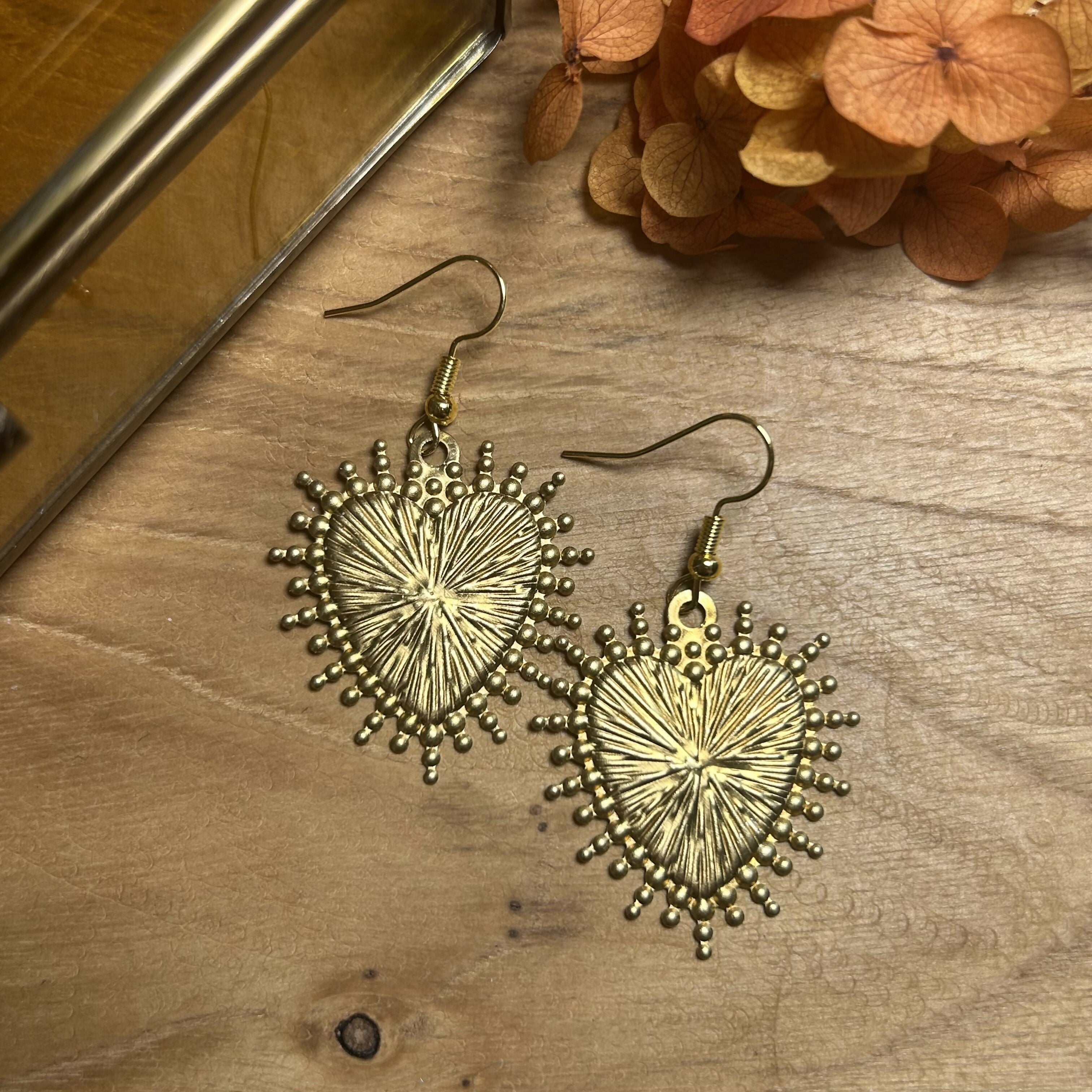Stunning Heart Earrings