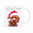 Labradoodle Christmas Dog Mug
