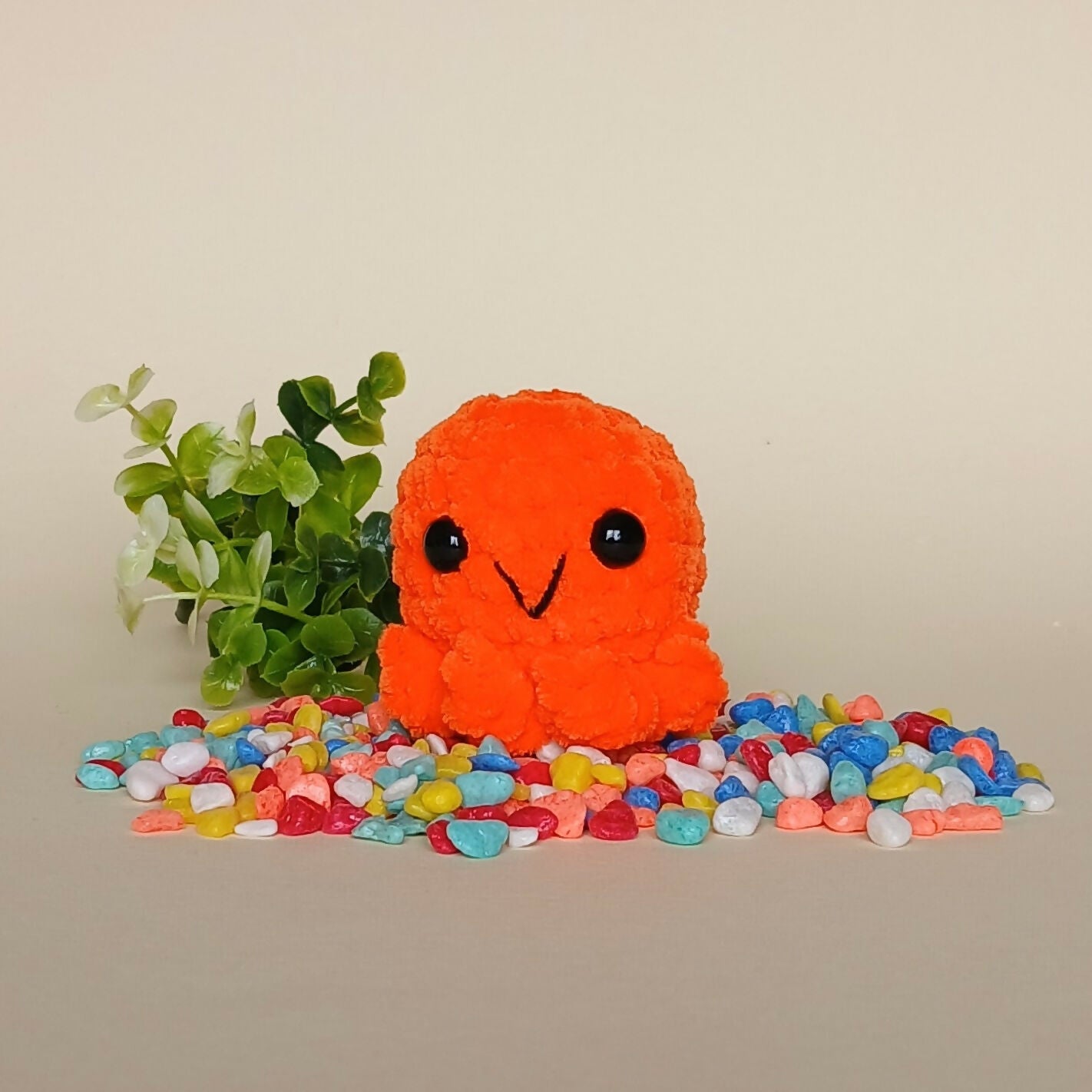 Baby Octopus | Bright and Colourful Handmade Toy | Art & Soul