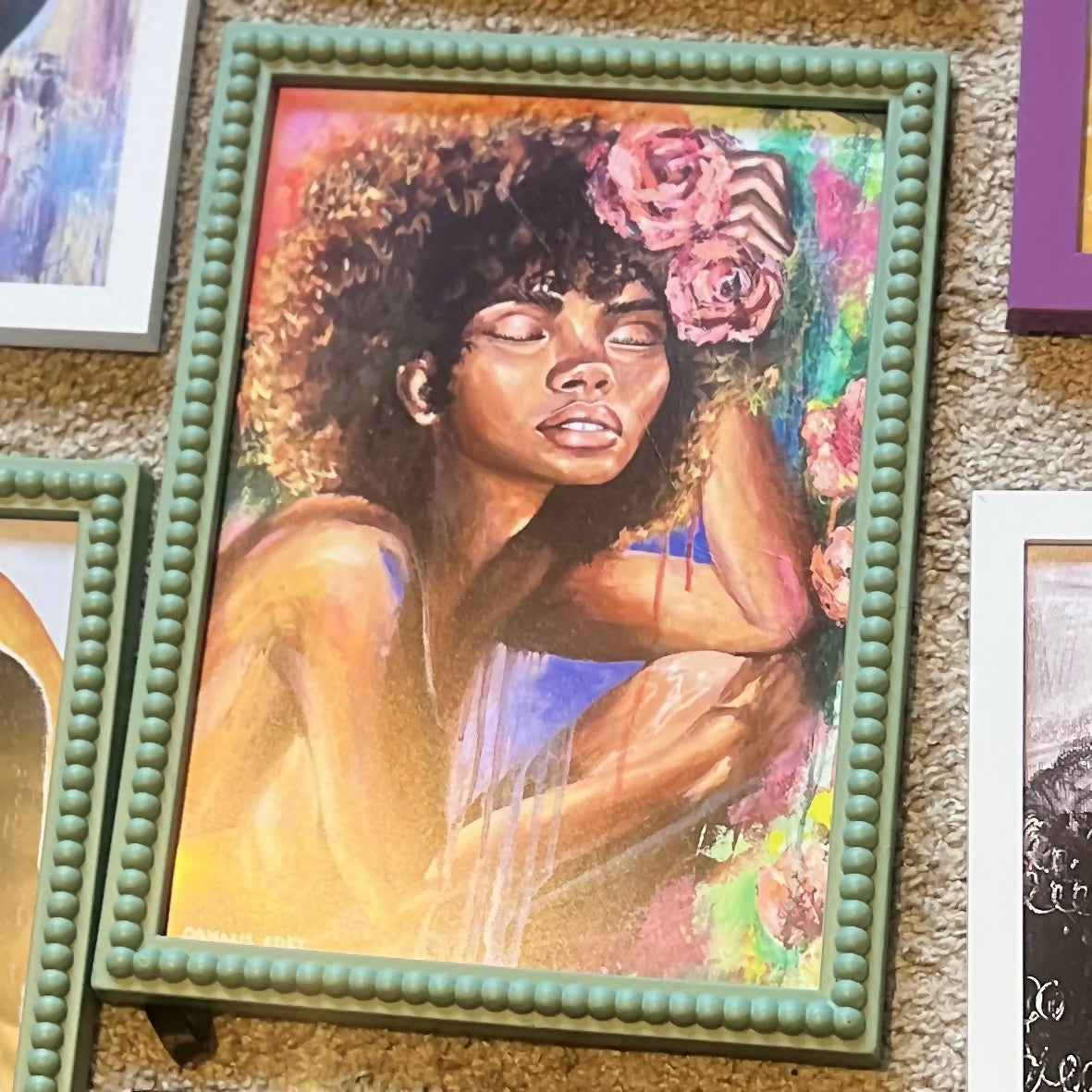 Basking In Bloom Art Print