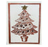Handprinted Metallic classic Christmas Tree