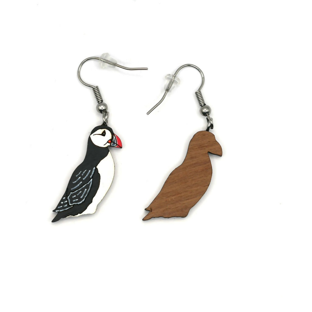 Puffins Dangle Earrings