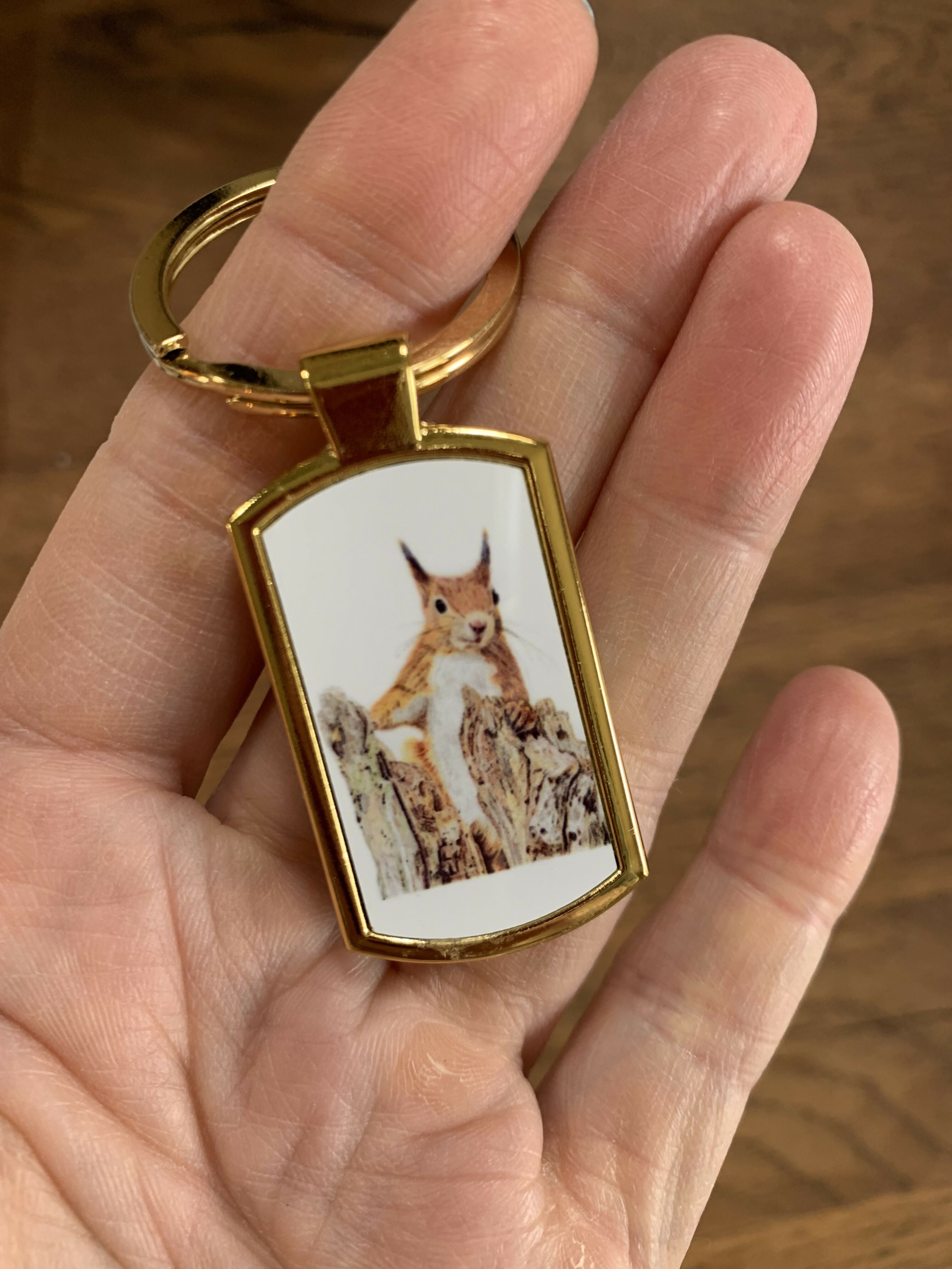 Hare Keyring